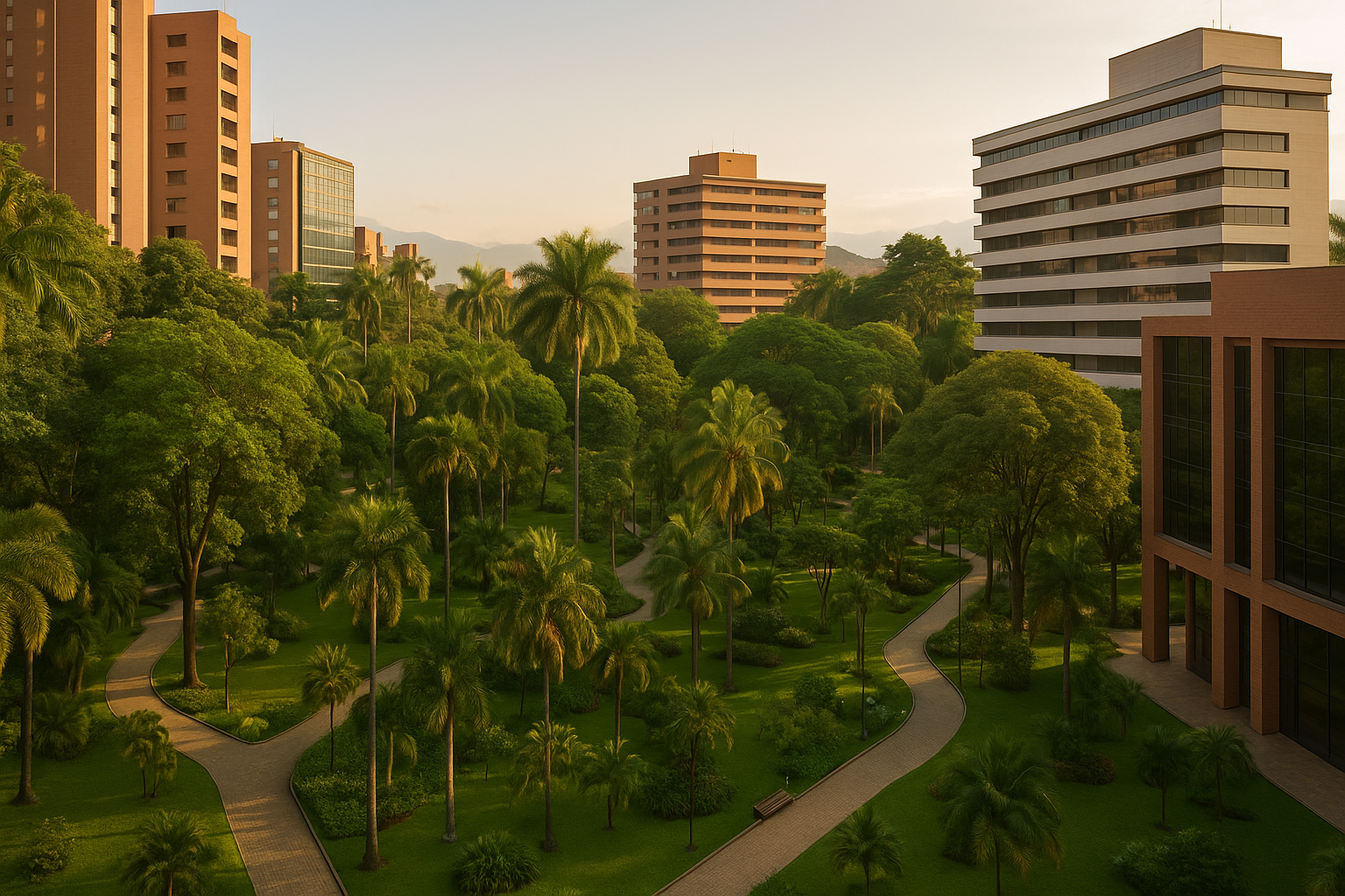 Parques urbanos de Bucaramanga